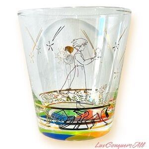 Firm! Studio Ghibli Howl's Moving Castle Gold Icons Glass Cup